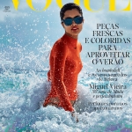 Luz Pavon covers Vogue Portugal August 2017 by Enrique Badulescu