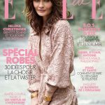 Helena Christensen covers Elle France July 27th, 2018 by Blair Getz Mezibov