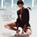 Winnie Harlow covers Elle Turkey July 2018 by Emre Guven