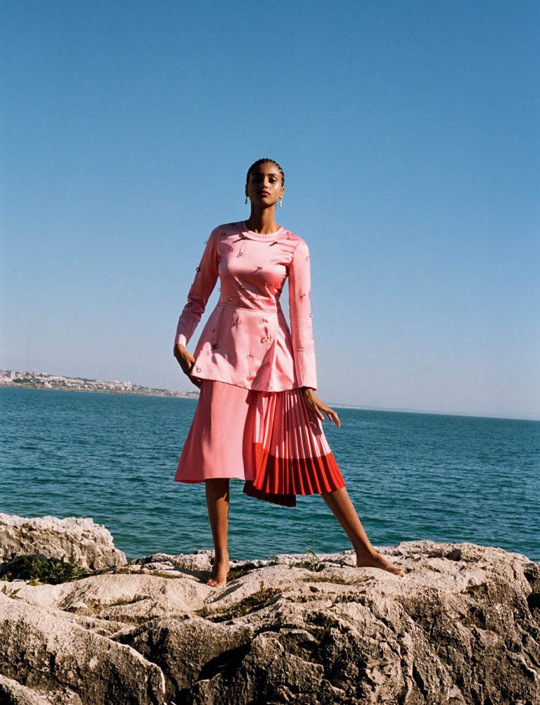Imaan Hammam by Angelo Pennetta for British Vogue May 2019 ...
