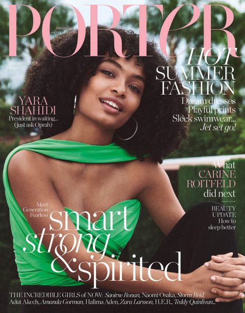 Yara Shahidi covers Porter Magazine Summer 2019 by Cass Bird ...