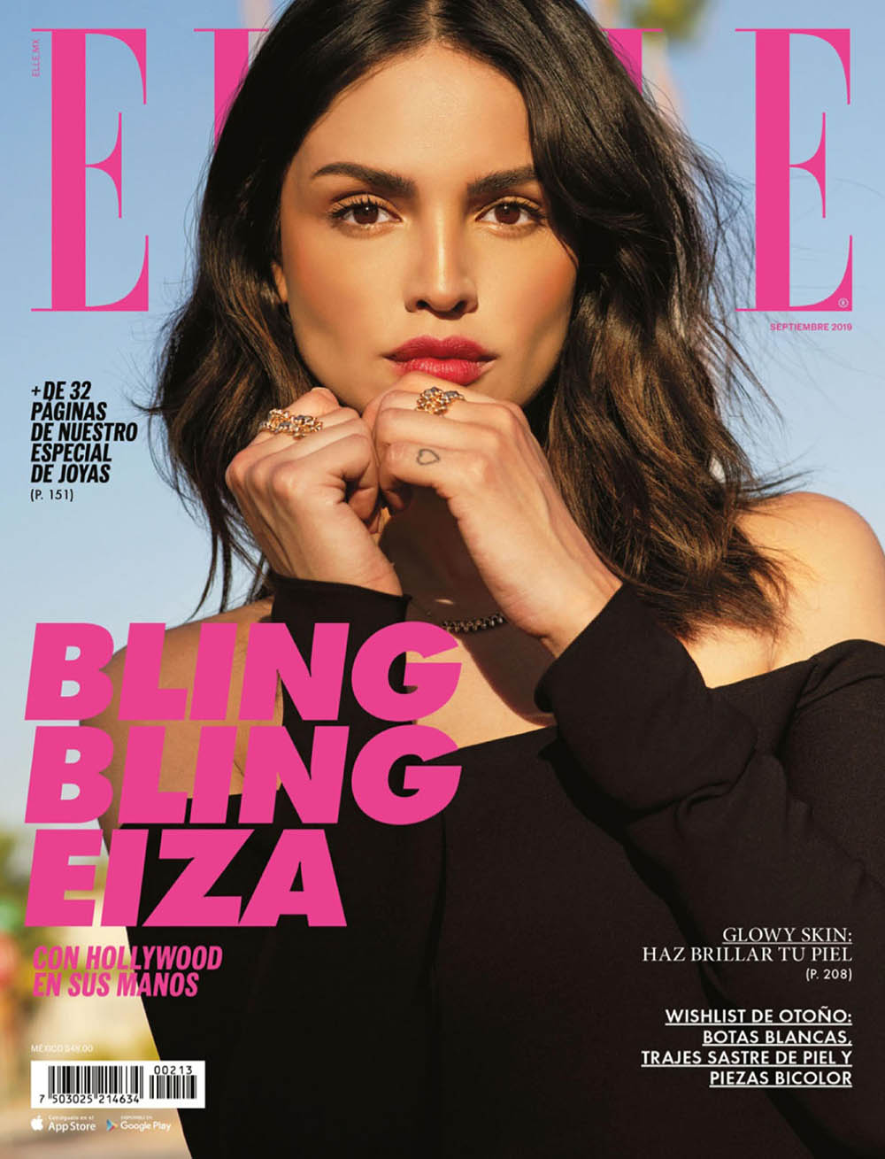 Eiza González covers Elle Mexico September 2019 by Remember When We ...