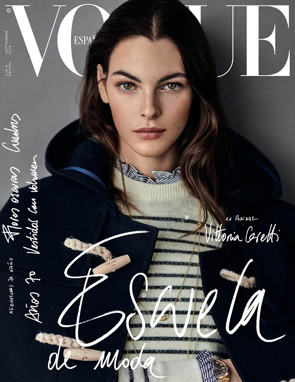 Vittoria Ceretti covers Vogue Spain September 2019 by Giampaolo Sgura