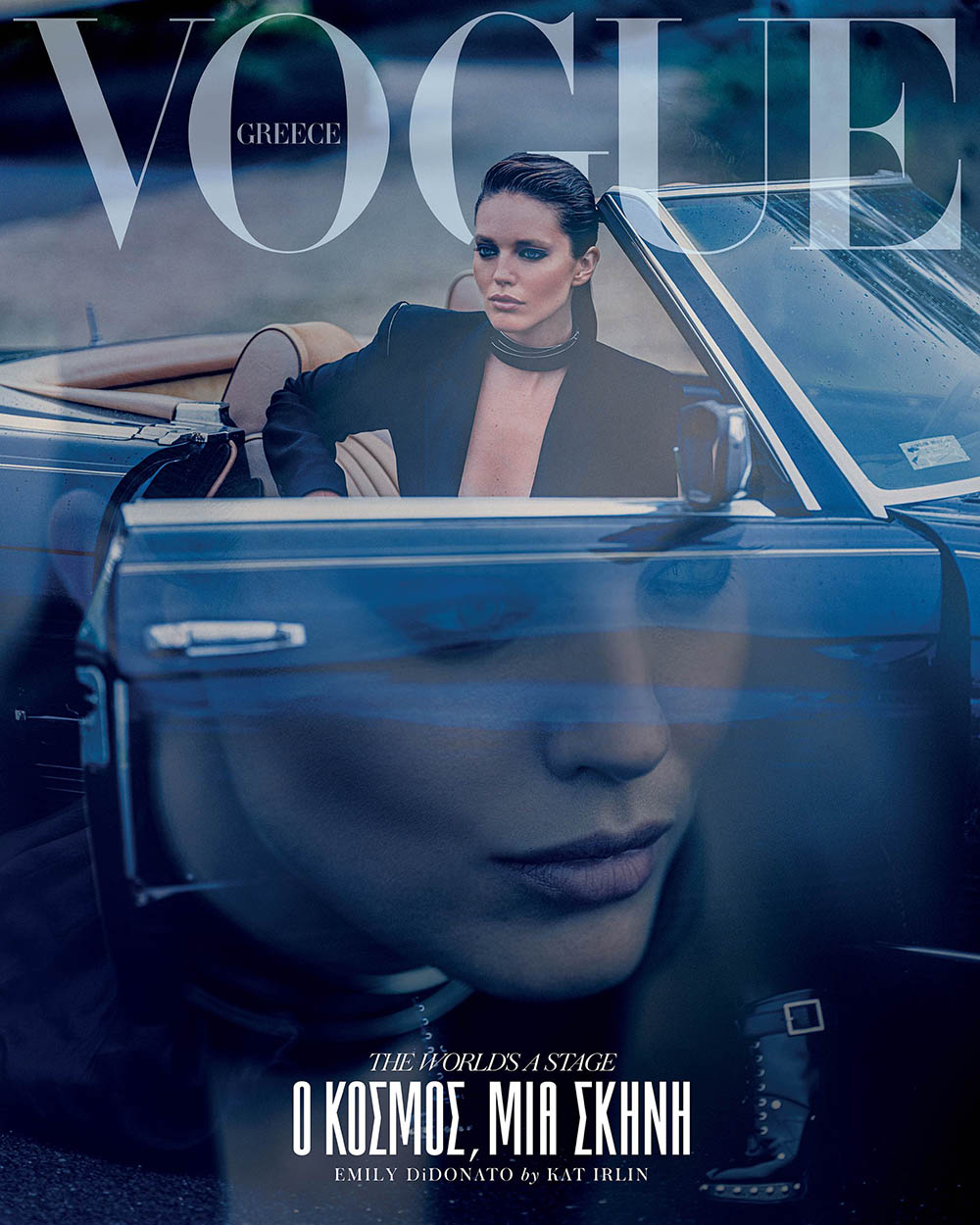 Emily DiDonato covers Vogue Greece October 2019 by Kat Irlin