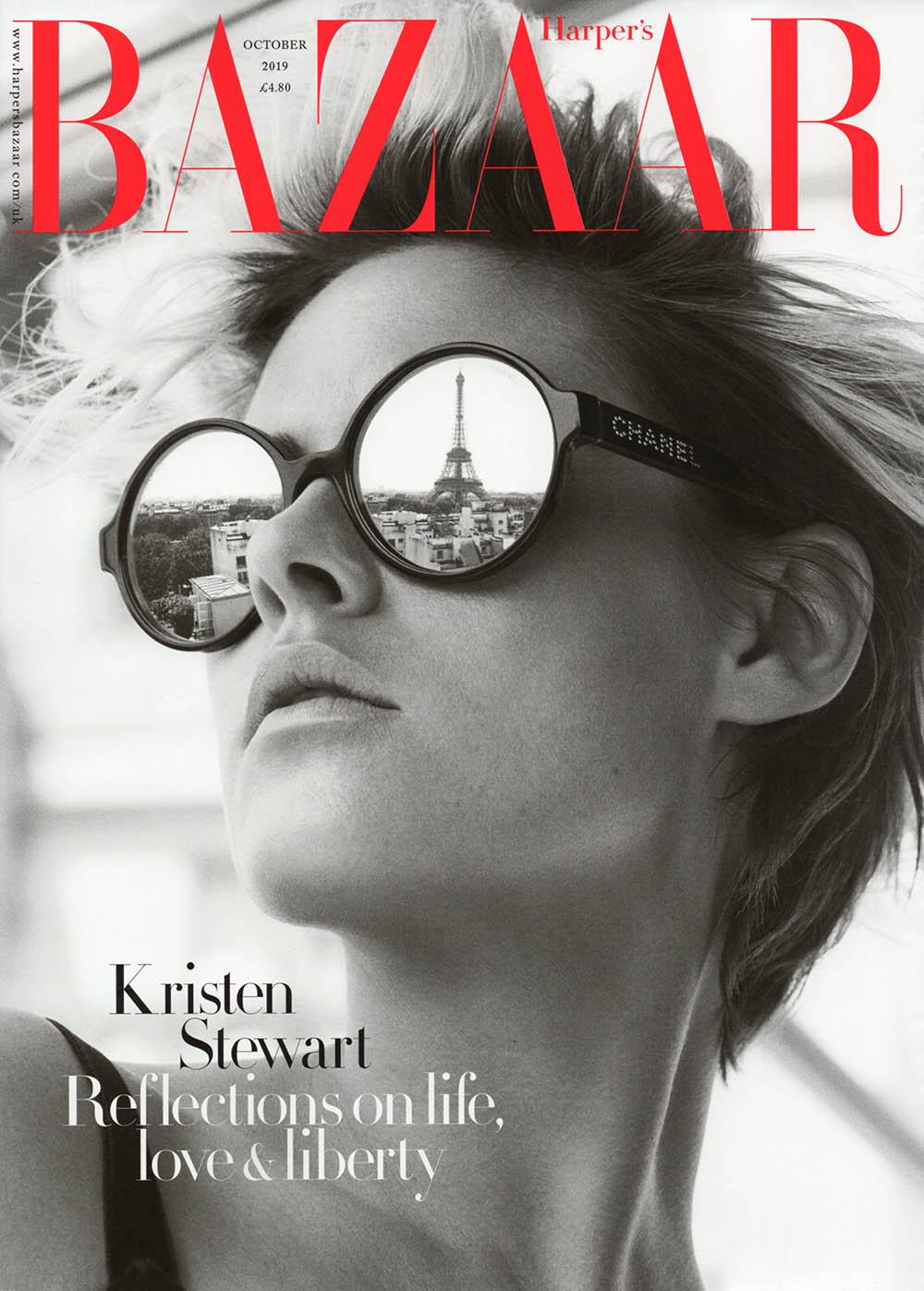 Kristen Stewart covers Harper’s Bazaar UK October 2019 by Alexi Lubomirski