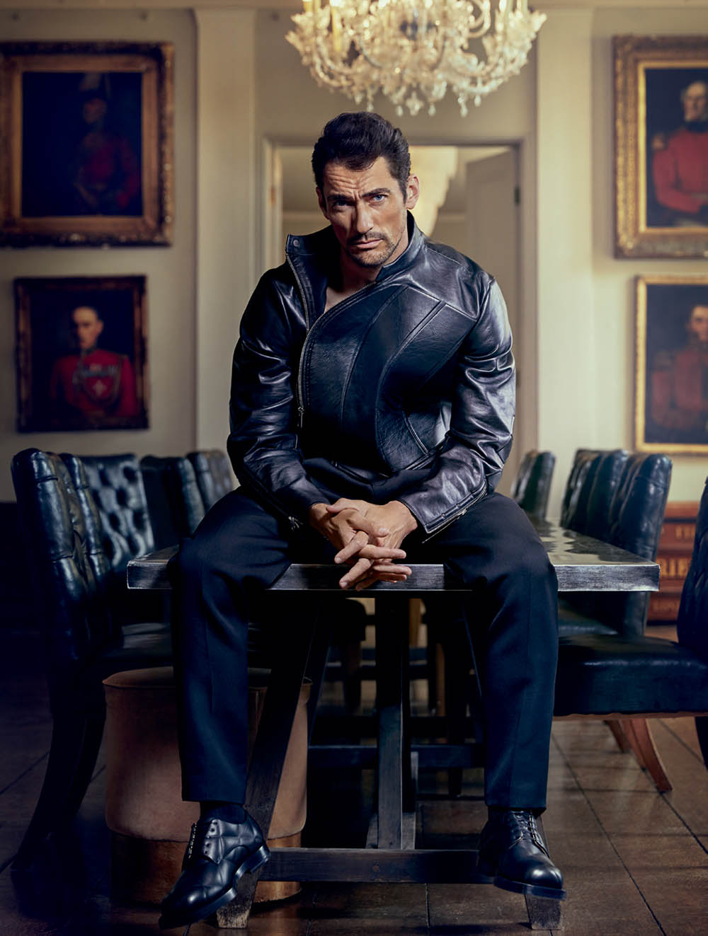 David Gandy covers L’Officiel Hommes Korea Autumn Winter 2019 by Jeon Seung