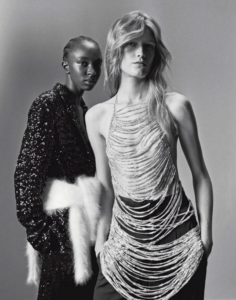 Nicole Atieno and Tessa Bruinsma by Alexandre Guirkinger for Vogue ...