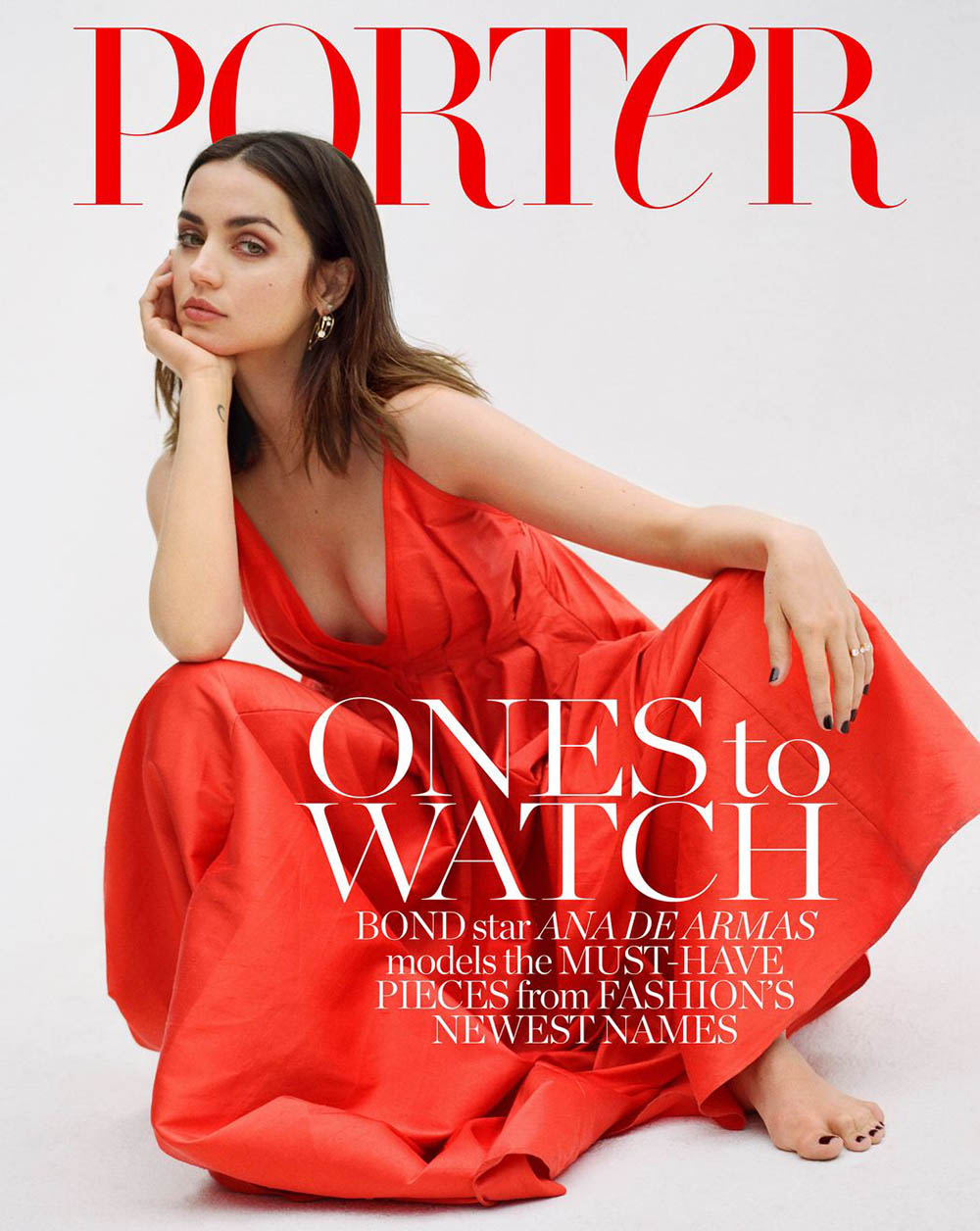 Ana de Armas covers Porter Magazine February 24th, 2020 by Olivia Malone -  fashionotography
