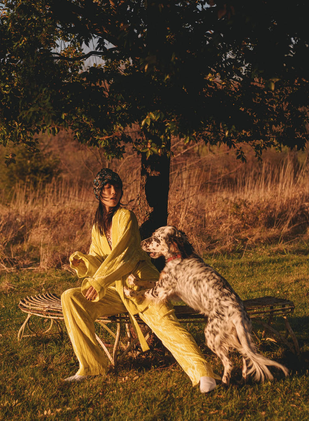 Vaughan Ollier and Yao Shiau by Noémi Ottilia Szabo for Marie Claire US February 2020