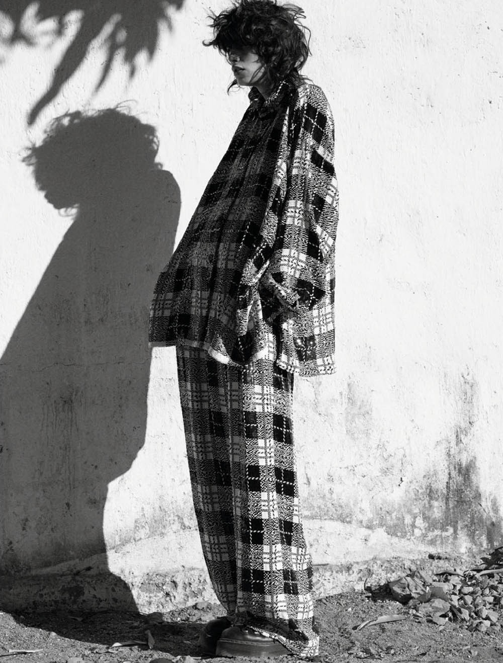 Mica Argañaraz by Karim Sadli for Vogue Paris March 2020 - fashionotography