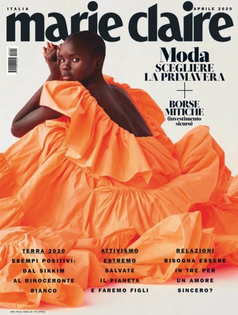 Akiima covers Marie Claire Italia April 2020 by David Roemer ...