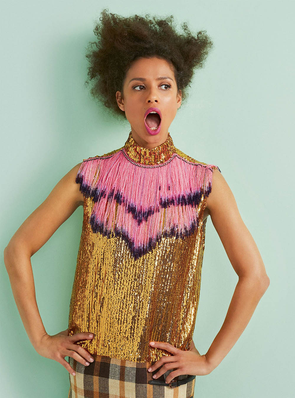 Gugu Mbatha-Raw covers Harper’s Bazaar UK April 2020 by Richard Phibbs Gugu Mbatha-Raw covers Harper’s Bazaar UK April 2020 by Richard Phibbs