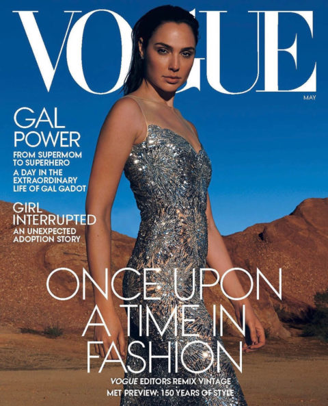 Gal Gadot covers Vogue US May 2020 by Annie Leibovitz - fashionotography