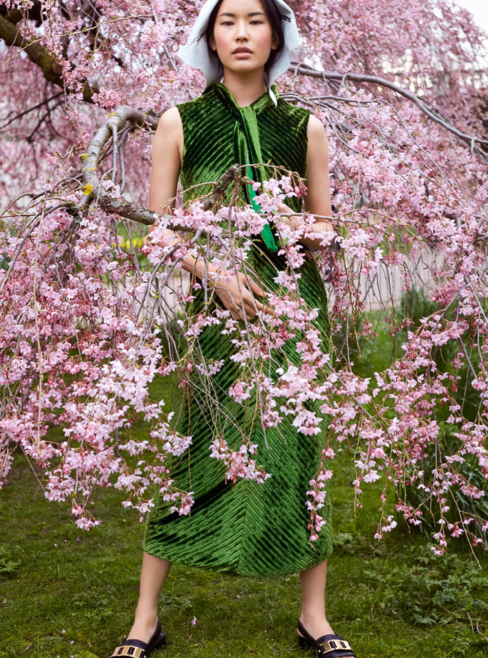 Hyunjoo Hwang and Melody Lulu-Briggs by Agata Pospieszynska for Harper’s Bazaar UK June 2020