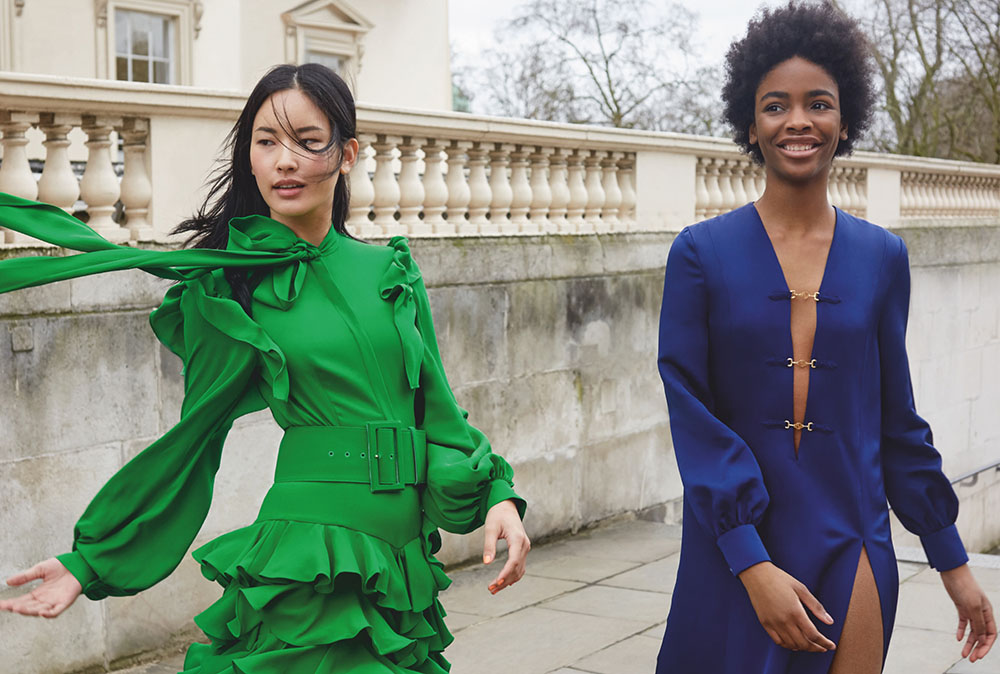 Hyunjoo Hwang and Melody Lulu-Briggs by Agata Pospieszynska for Harper’s Bazaar UK June 2020