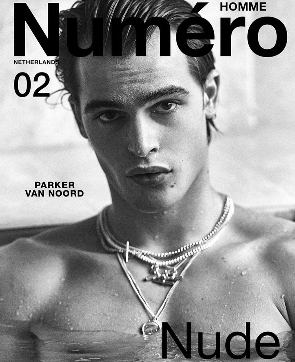 V MAN: Parker van Noord by Jean-Baptiste Mondino