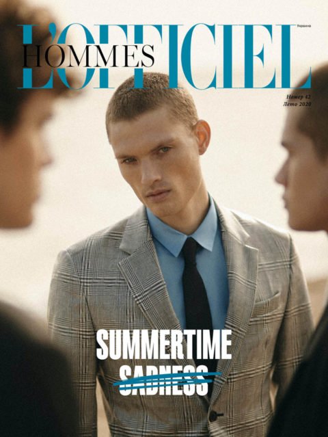 L’Officiel Hommes Ukraine Summer 2020 cover by Victor Santiago ...