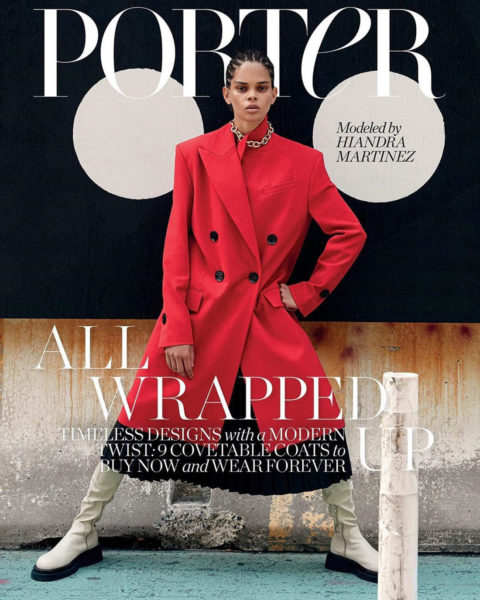 Hiandra Martinez covers Porter Magazine September 7th, 2020 by Yelena ...