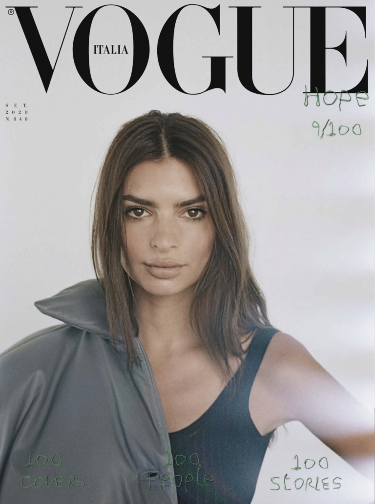 Vogue Italia taps 100 personalities for September 2020 issue ...