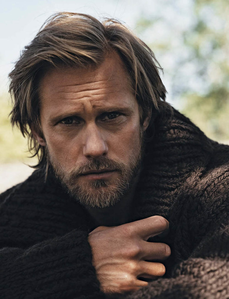 Alexander Skarsgård covers L’Uomo Vogue October 2020 by Johan Sandberg ...