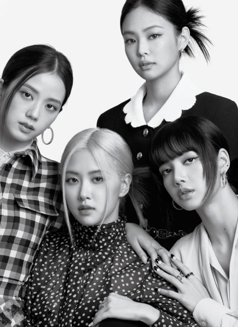 Blackpink covers Elle US October 2020 by Kim Hee June - fashionotography