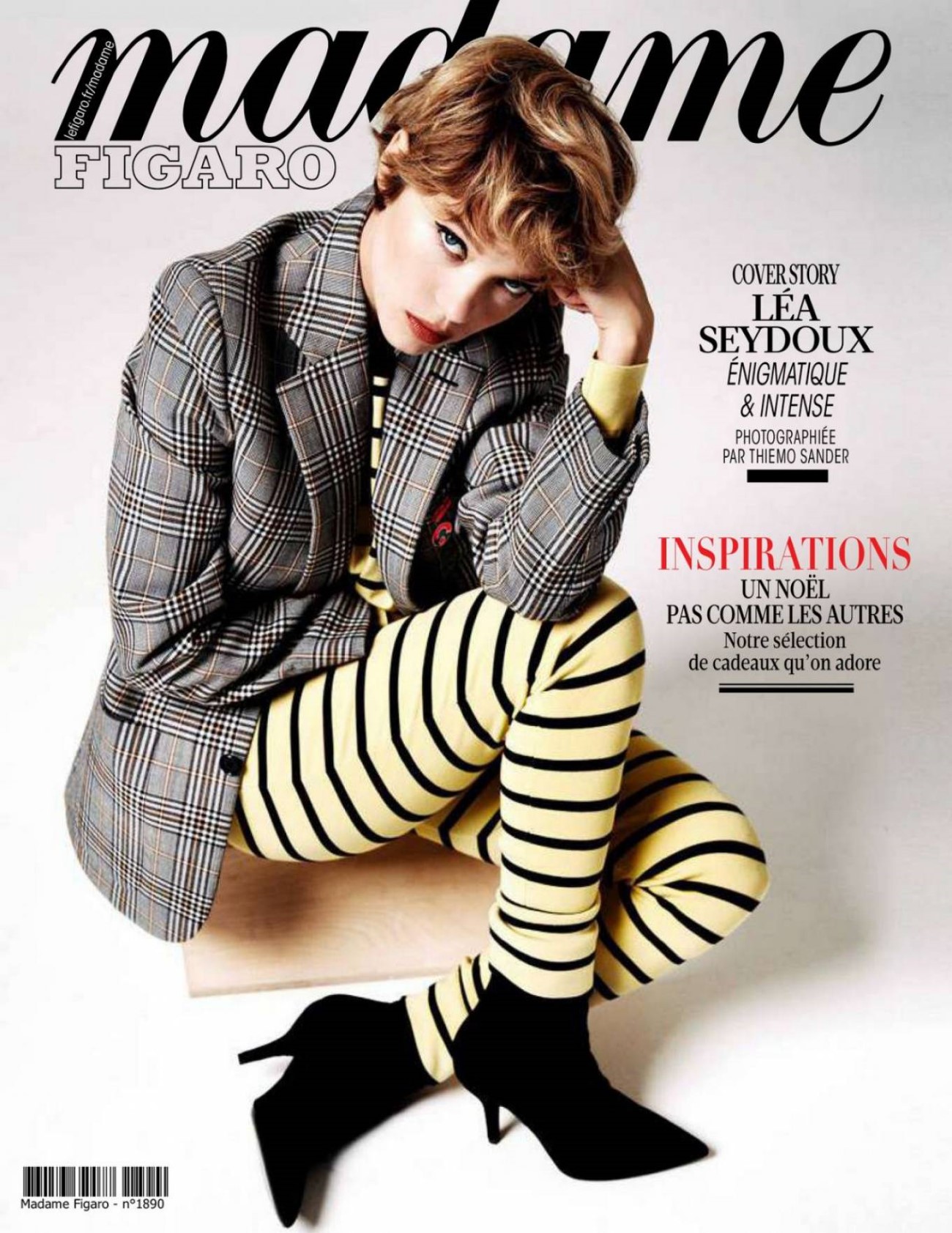 Léa Seydoux covers Madame Figaro July 9th, 2021 by Kourtney Roy -  fashionotography