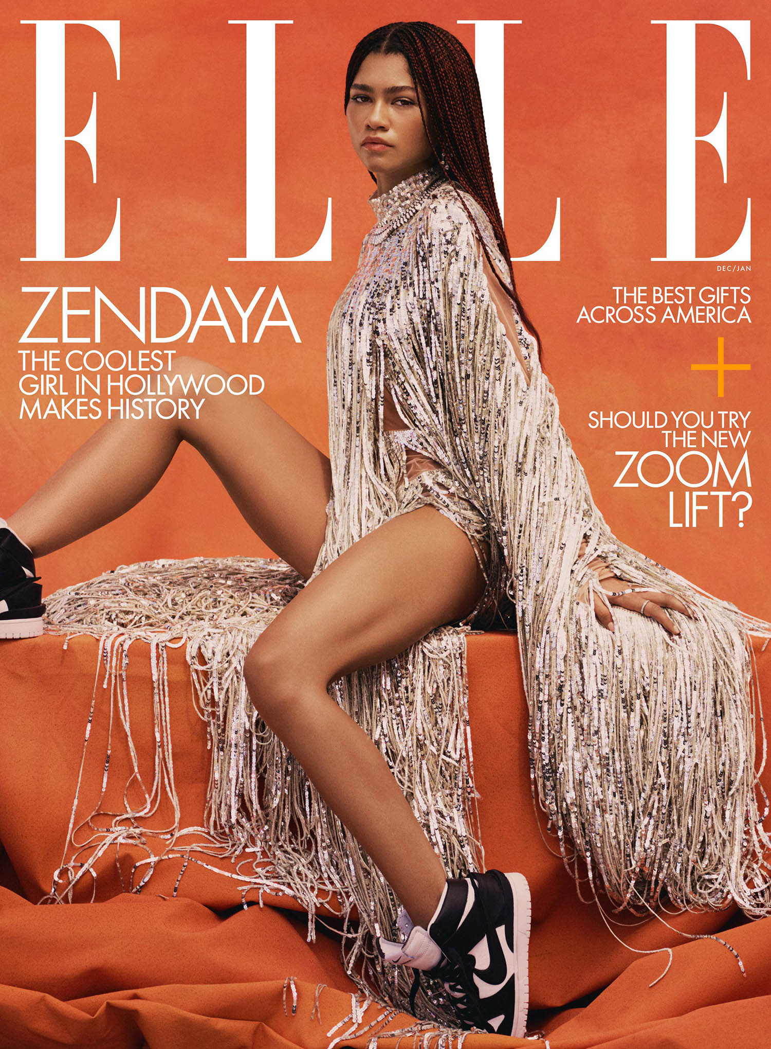 Zendaya Covers Elle Us December 2020january 2021 By Micaiah Carter Fashionotography