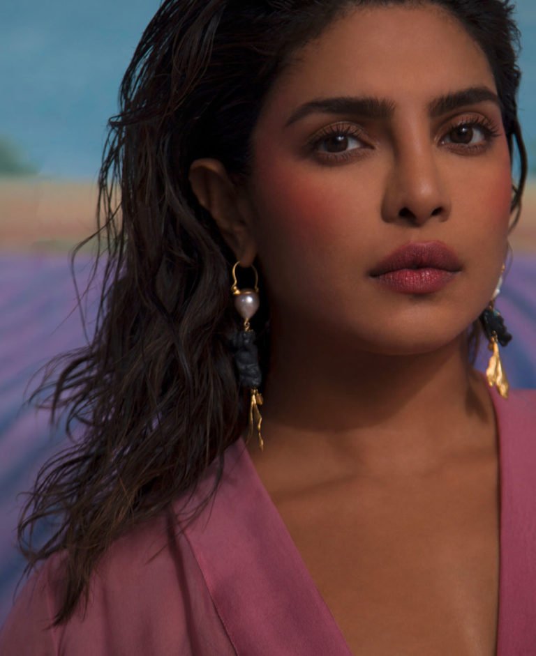 Priyanka Chopra covers Marie Claire US Spring 2021 by Ruth Ossai