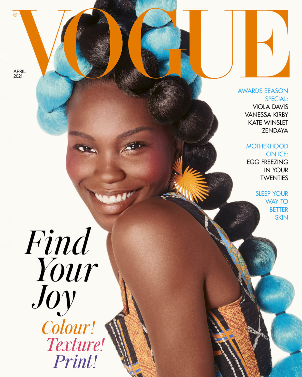 British Vogue April 2021 covers by Steven Meisel - fashionotography