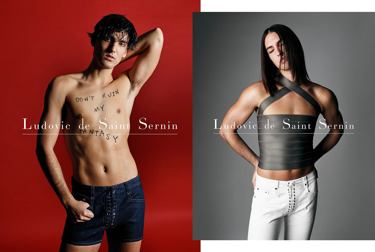 Ludovic de Saint Sernin Spring/Summer 2021 Campaign - fashionotography