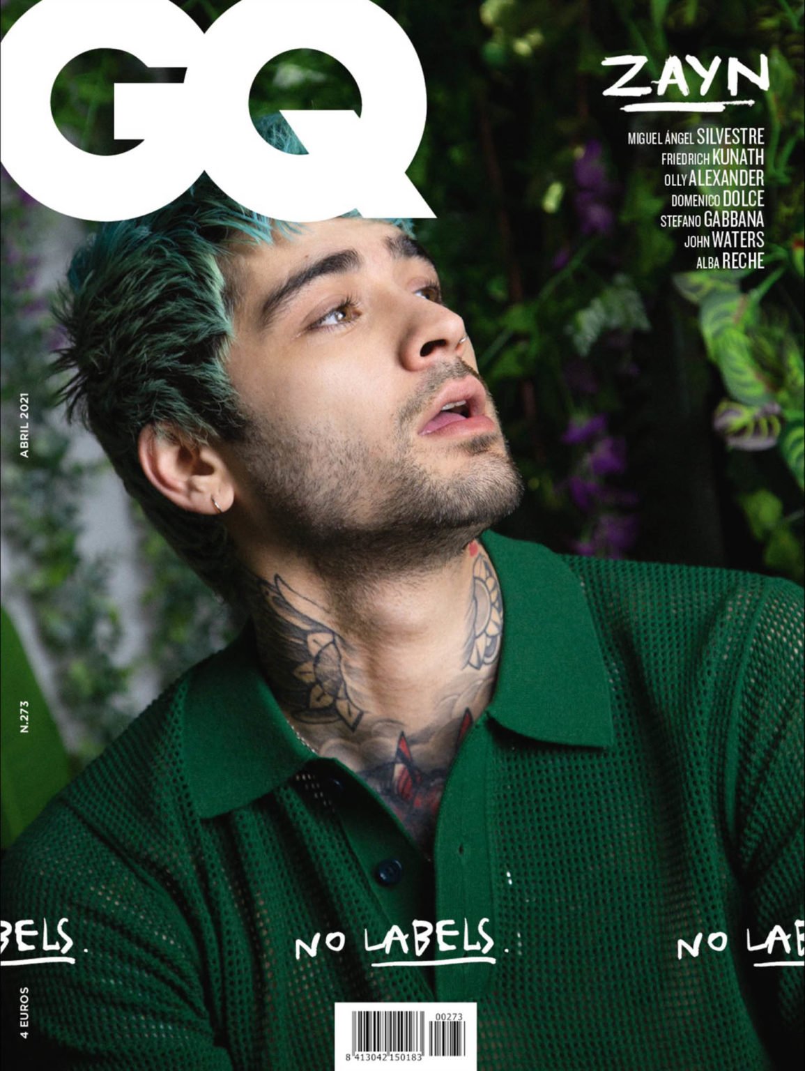 Zayn Malik covers GQ Spain and GQ India April 2021 by Petros Kouiouris ...