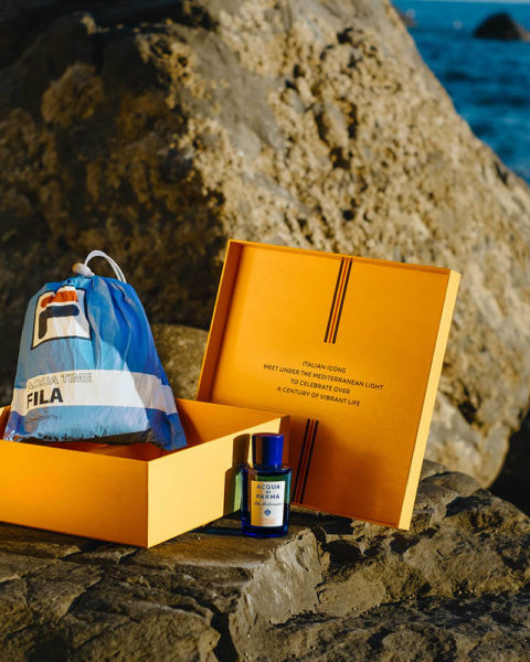 Fila teams with Acqua di Parma on a limited-edition set