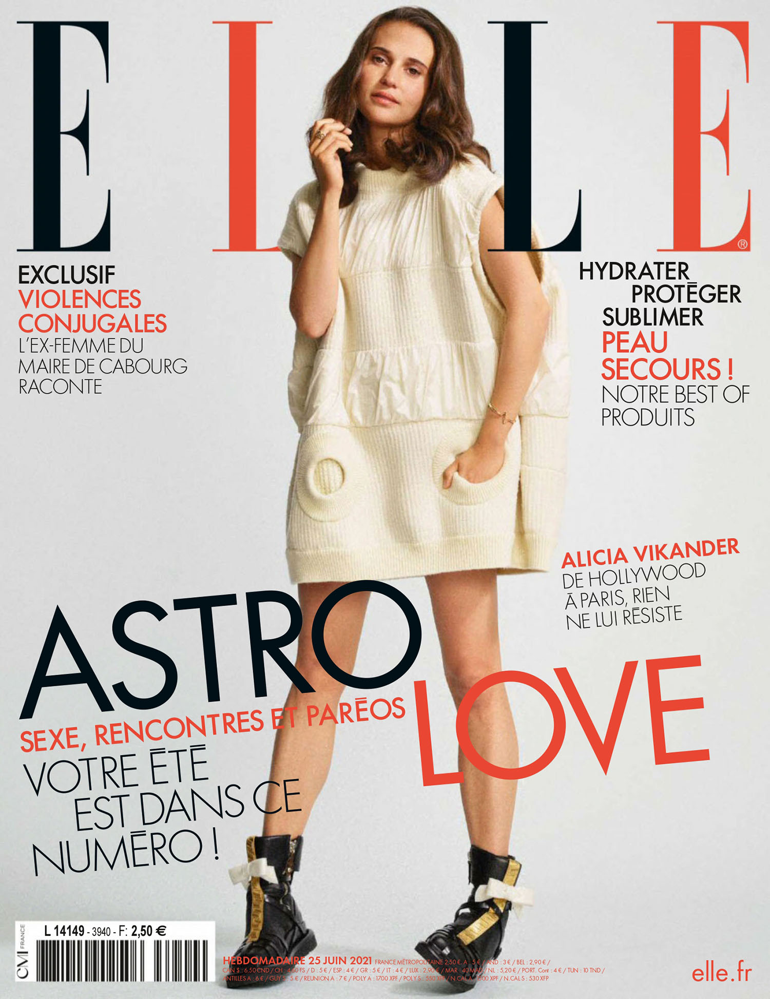 Alicia Vikander covers Elle France June 25th, 2021 by Nico Bustos -  fashionotography