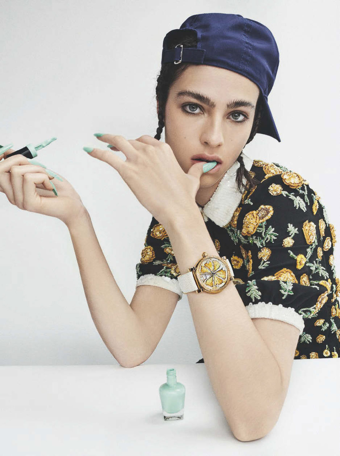Loli Bahia by Giampaolo Sgura for Vogue Italia June 2021 - fashionotography