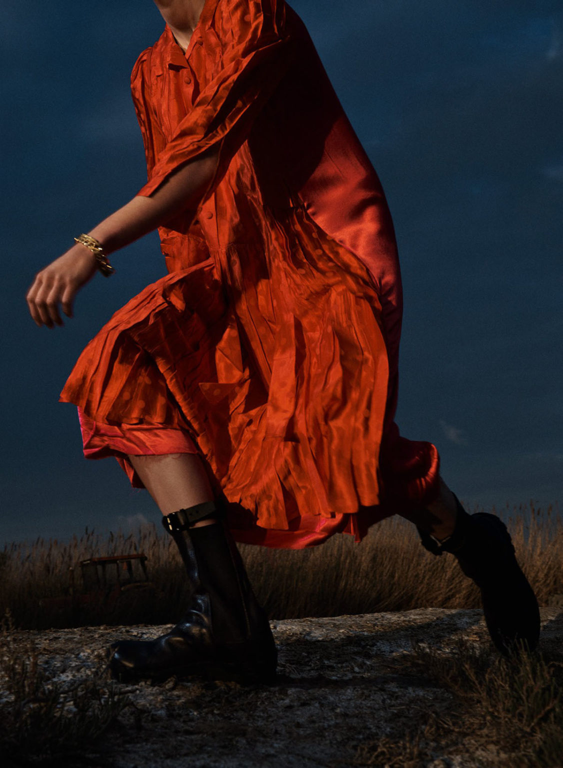 Juliet Ingleby by Jan Welters for Elle UK July 2021 - fashionotography