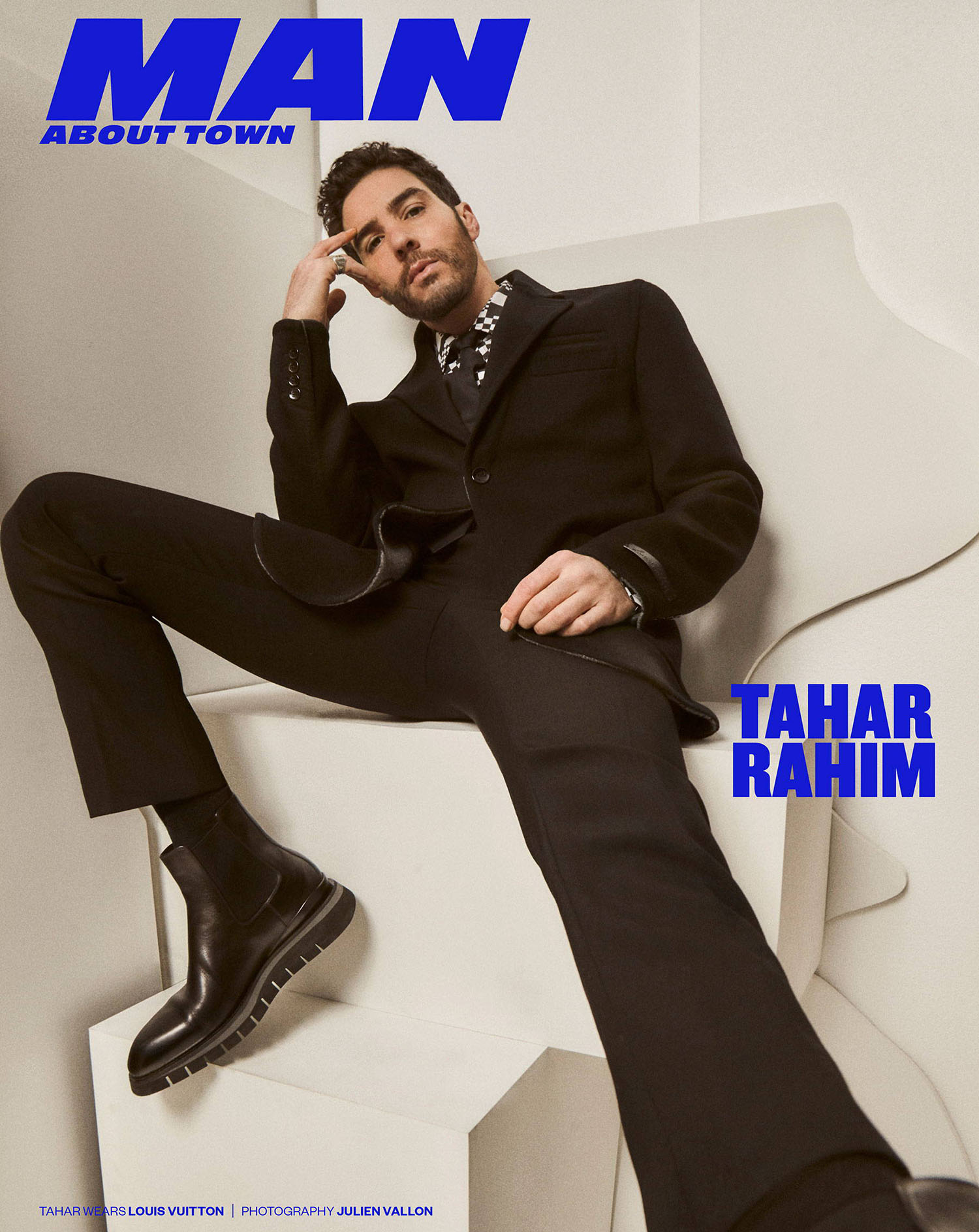 Golden Globes 2021: Tahar Rahim wore a bespoke Louis Vuitton suit