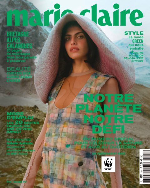 Lila Cardona covers Marie Claire France December 2021 by Rémi Ferrante ...