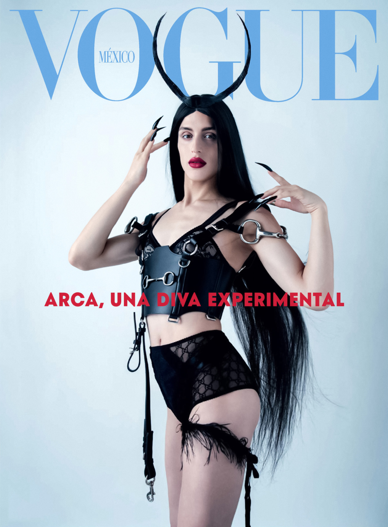 Arca covers Vogue Mexico & Latin America December 2021/January 2022 by Tim  Walker - fashionotography