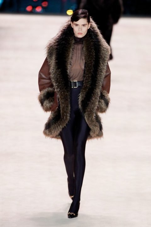 Saint Laurent Fall/Winter 2022 - Paris Fashion Week - fashionotography