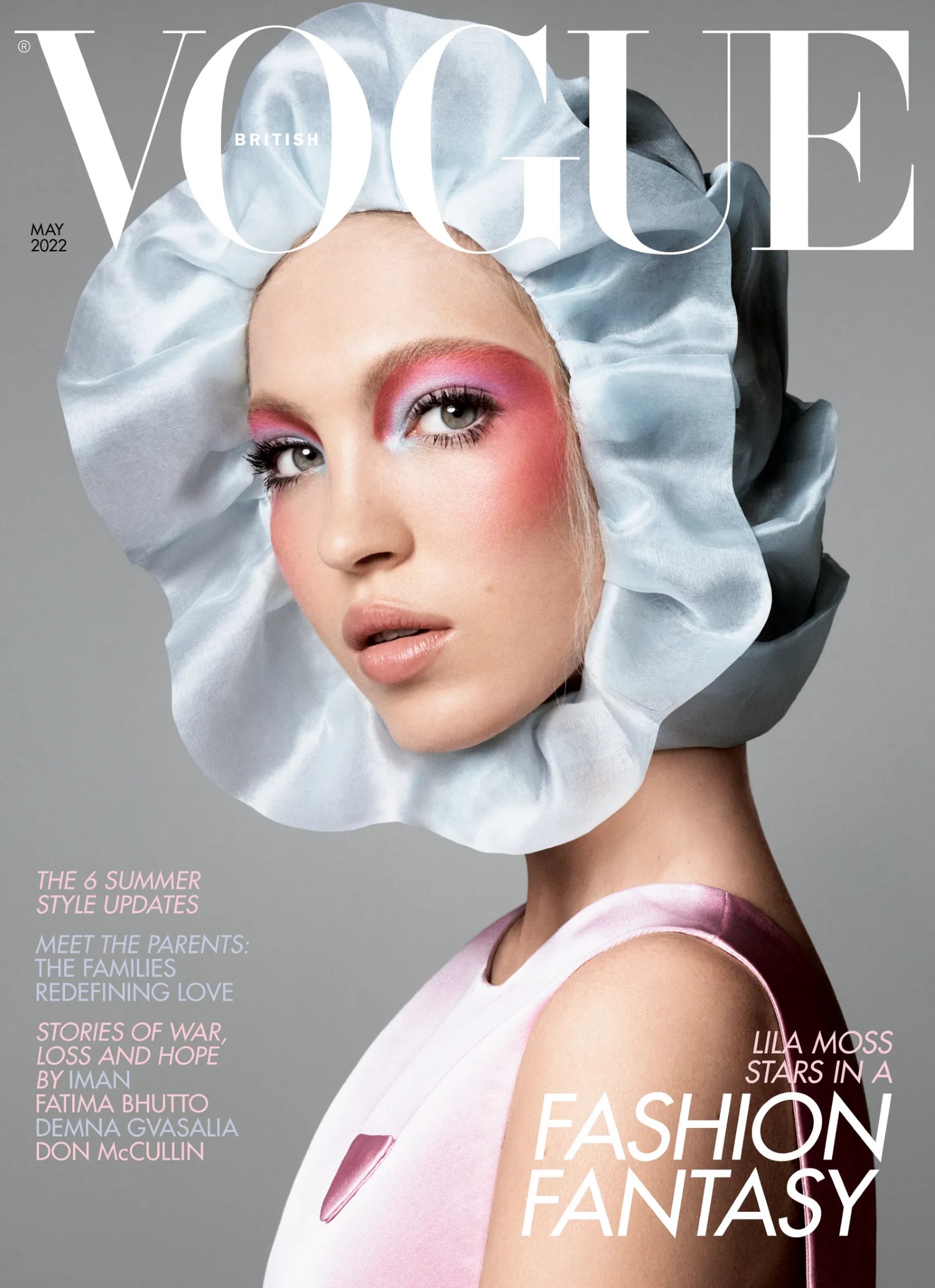 Lila Moss covers British Vogue May 2022 by Steven Meisel ...