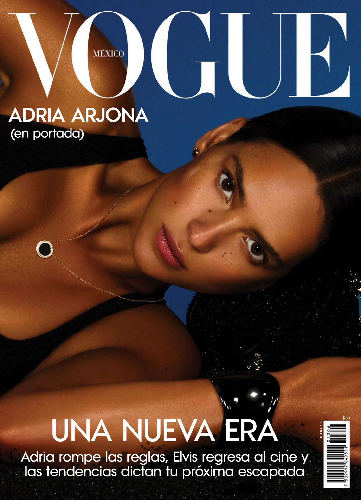 Adria Arjona covers Vogue Mexico & Latin America July 2022 by Brye ...