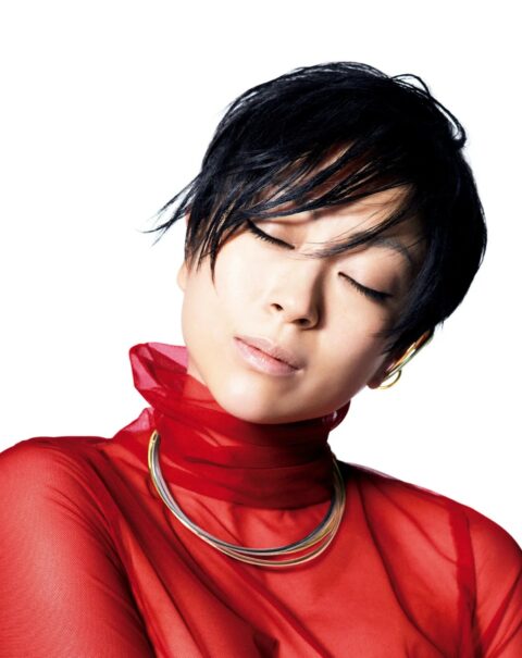 Hikaru Utada in Sacai on Vogue Japan July 2022 by Shoji Uchida ...