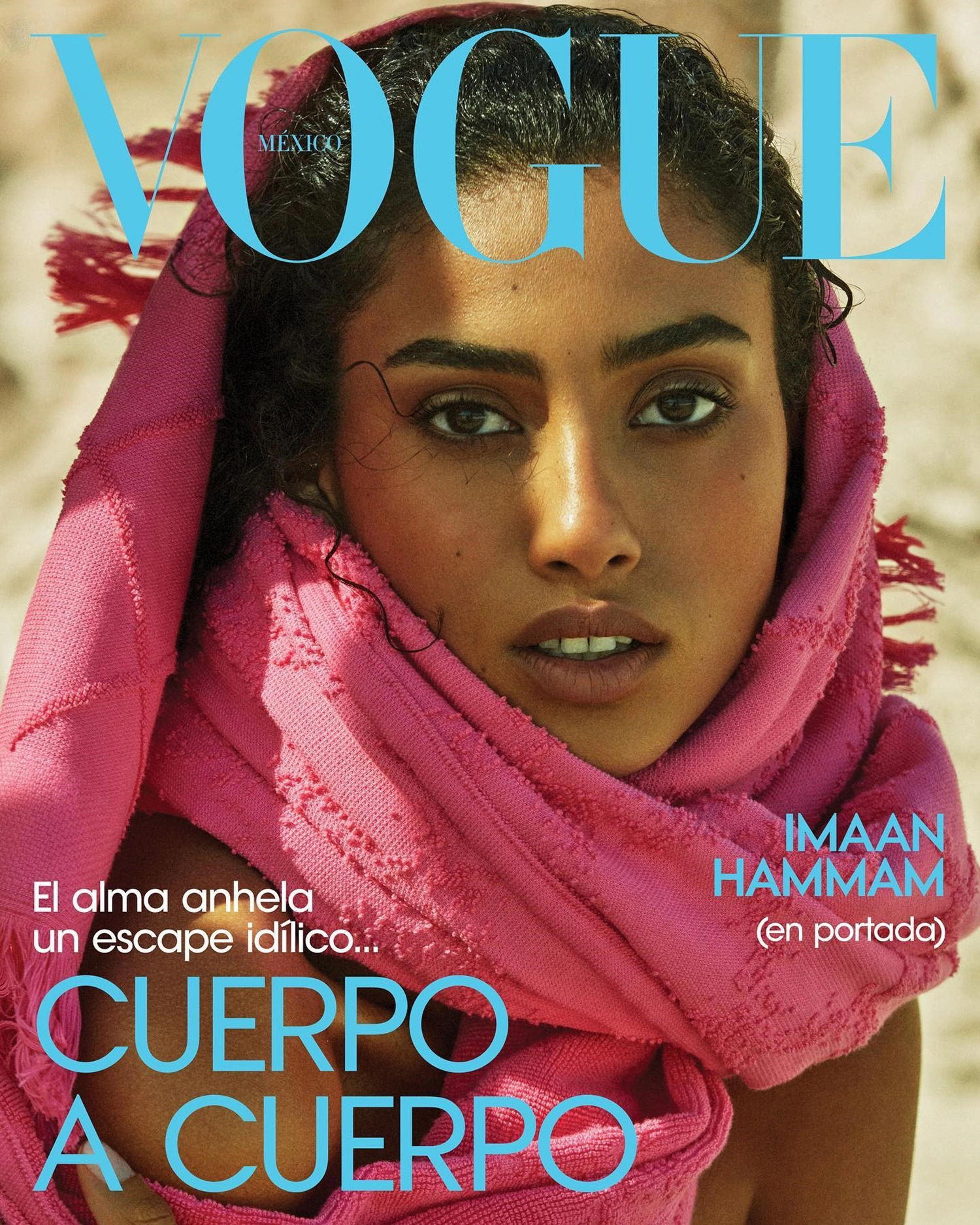 Imaan Hammam in Chanel on Vogue Mexico & Latin America July 2022 ...