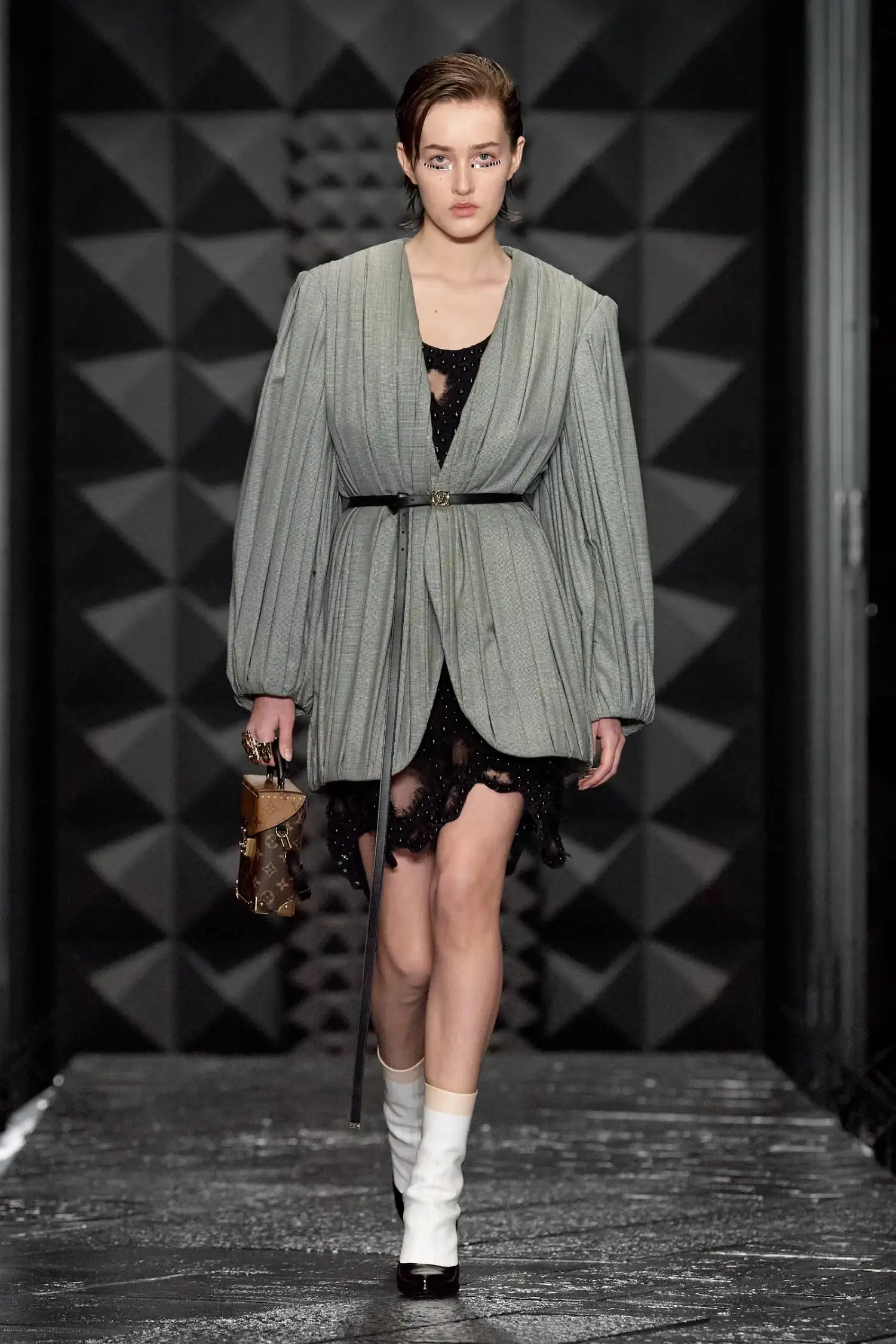 Louis Vuitton show during Paris Fashion Week Womenswear Fall