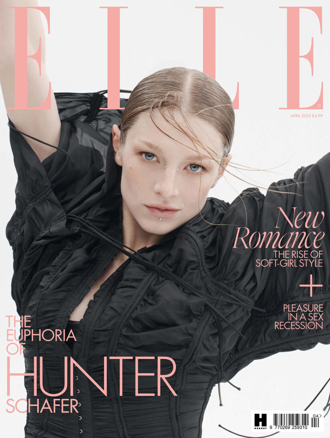 Hunter Schafer covers Elle UK April 2023 by Paola Kudacki ...