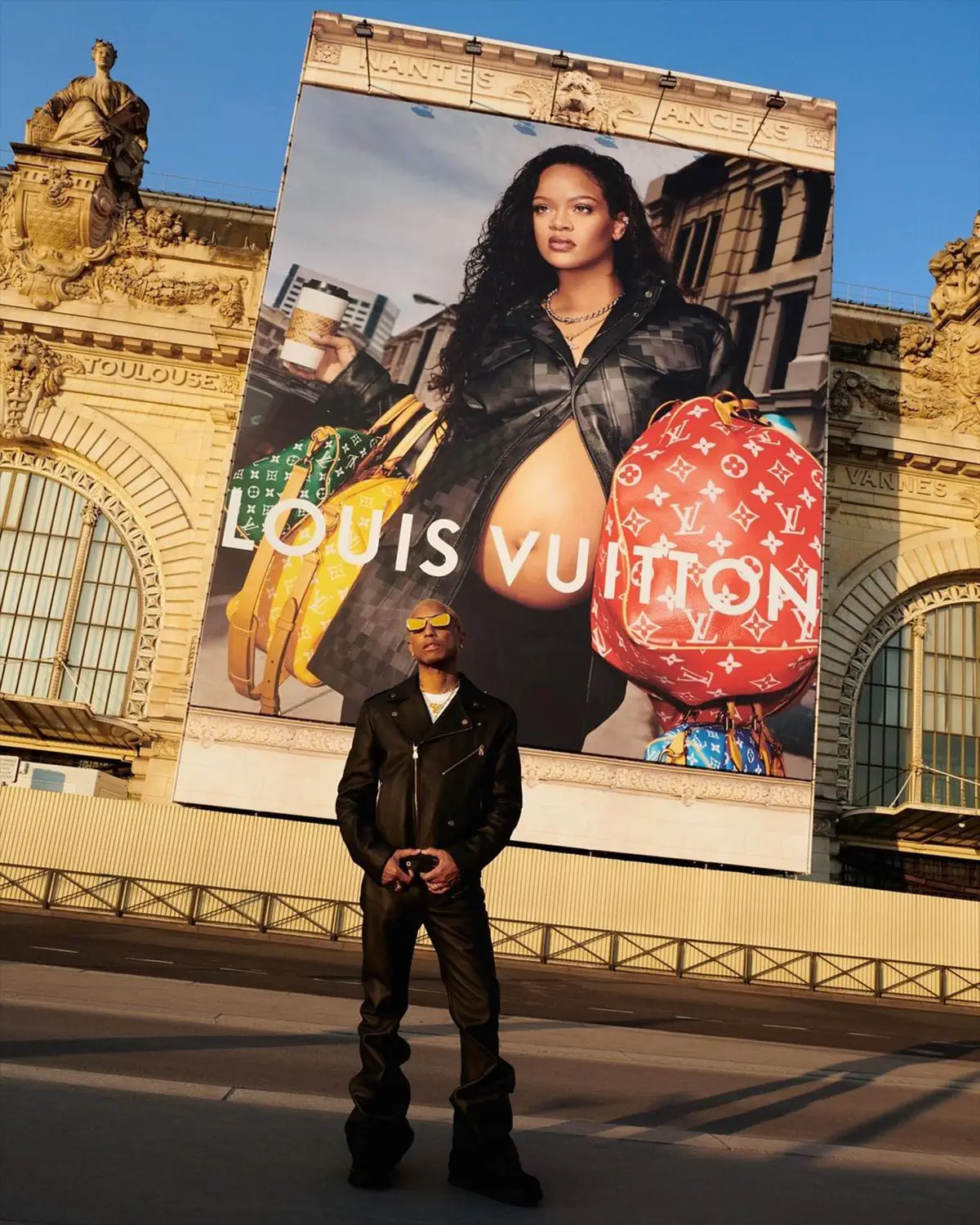 Louis Vuitton Photo Backdrop