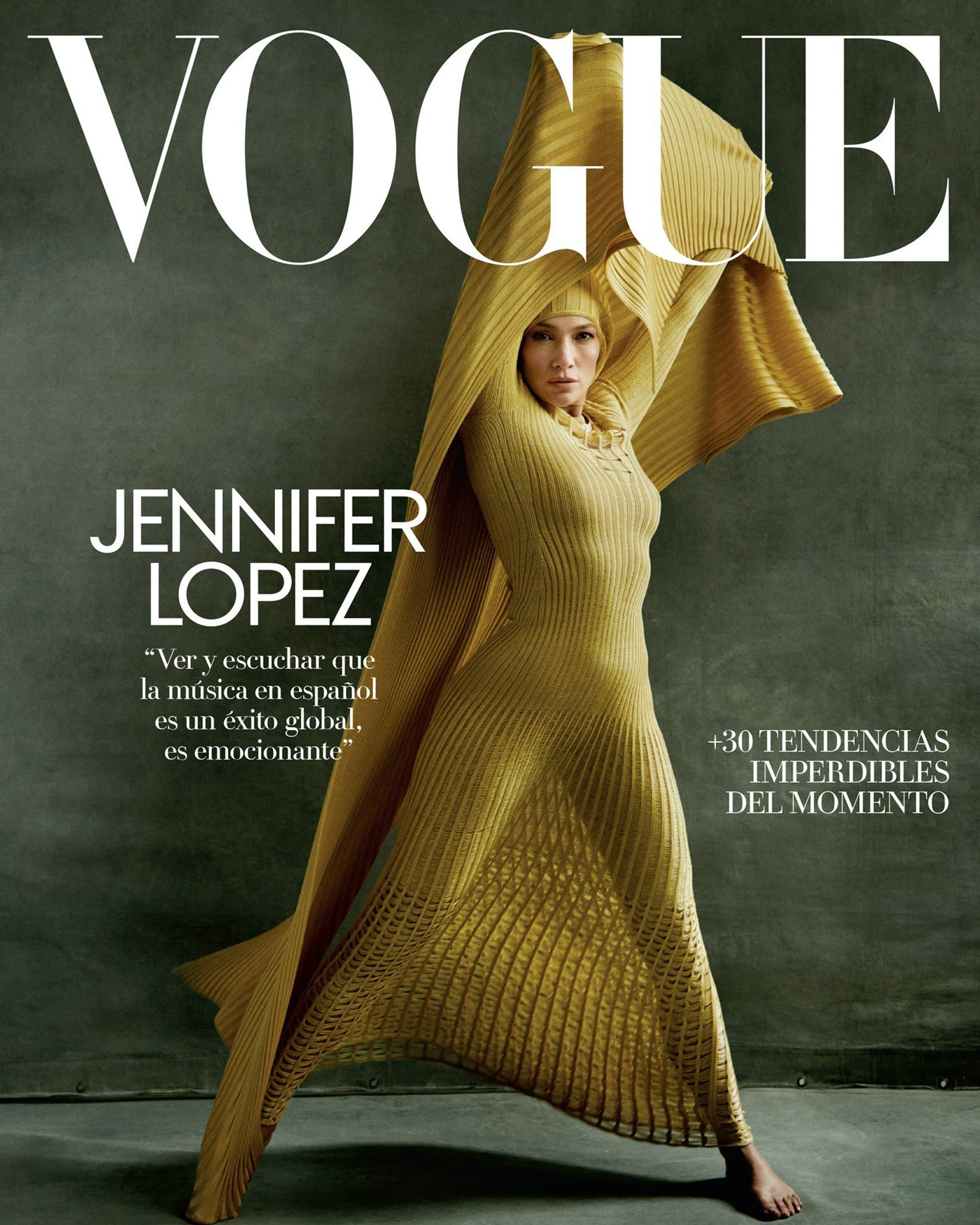 Jennifer Lopez covers Vogue Mexico & Latin America July 2023 by Norman Jean Roy
