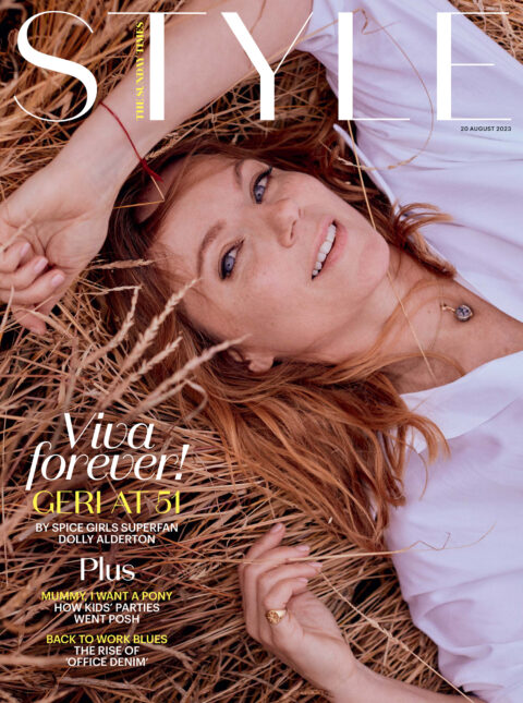 Geri Halliwell-Horner covers The Sunday Times Style August 20th, 2023