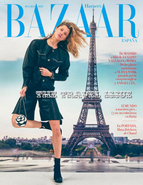 Hana Jirickova covers Harper's Bazaar Spain July/August 2023 by Xavi ...