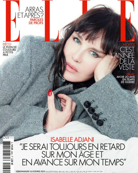 Adele Farine covers Elle Italia October 26th, 2023 by François Rotger -  fashionotography